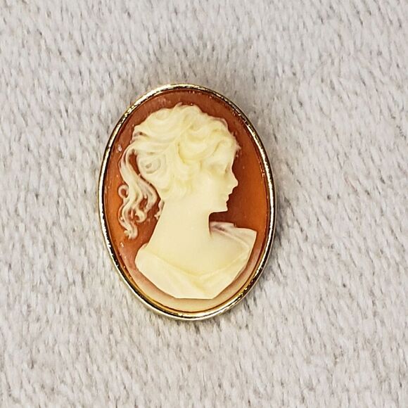 Cameo Brooch / Pendant Gold setting - Picture 2 of 11